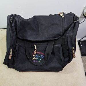 2000 Disney World Black Embroidered Duffel Bag!
